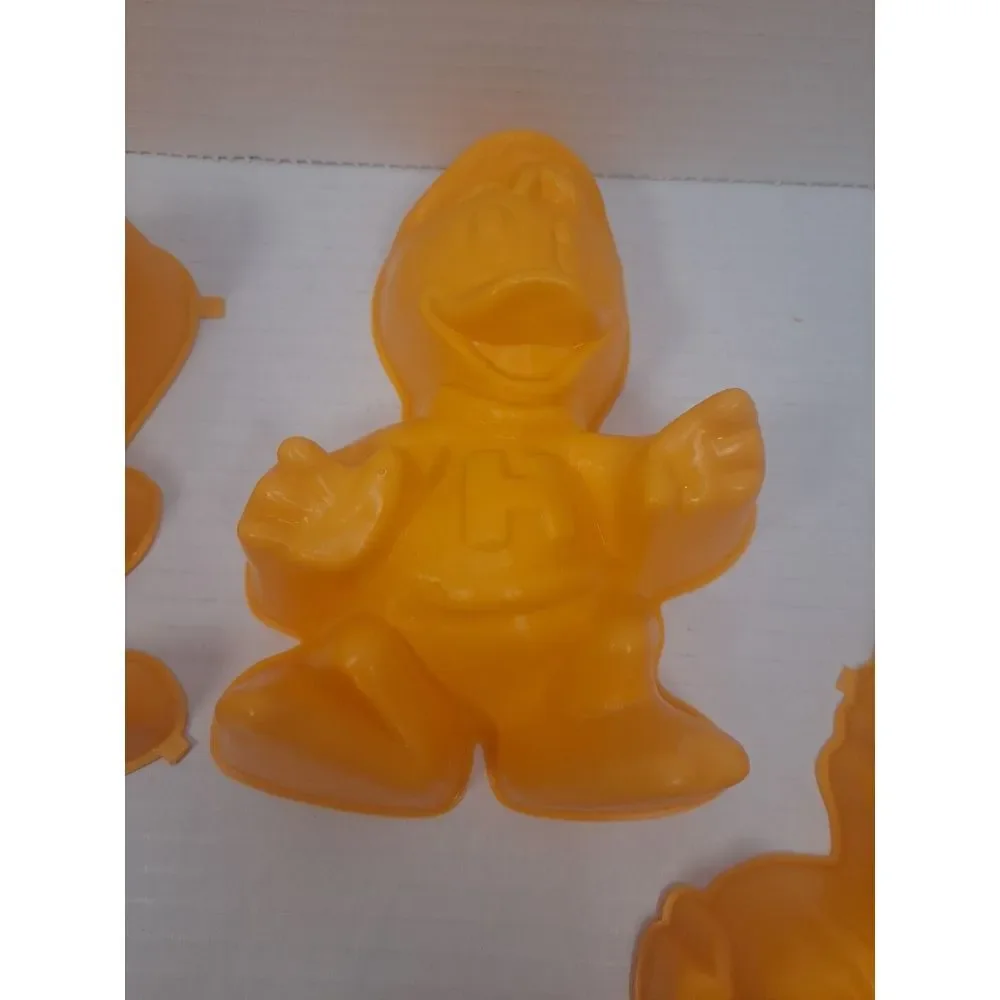 Vintage‎ 1989 Disney DuckTales JELL-O Cake Molds Huey Dewey Louie Daisy